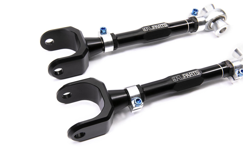 Tesla Model Y Suspension Control Arm Link - Rear Upper - SPL Parts - Adjustable - Blue - `17-`27